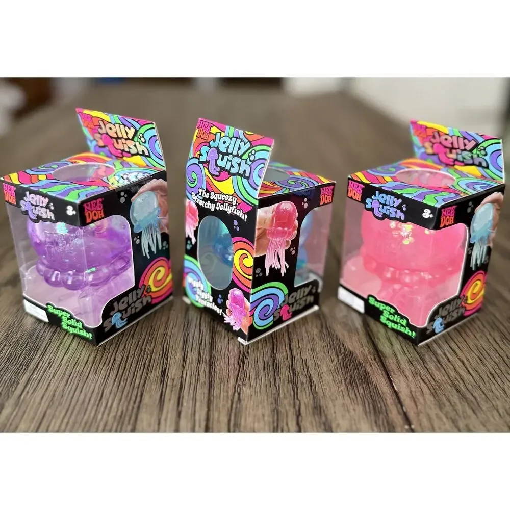 Authentic Schylling NeeDoh JellySquish Squishy Sensory Fidget Toy Viral New 2026